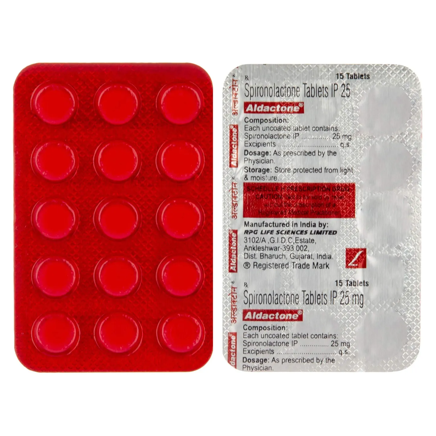 Aldactone 25 Tablet product image