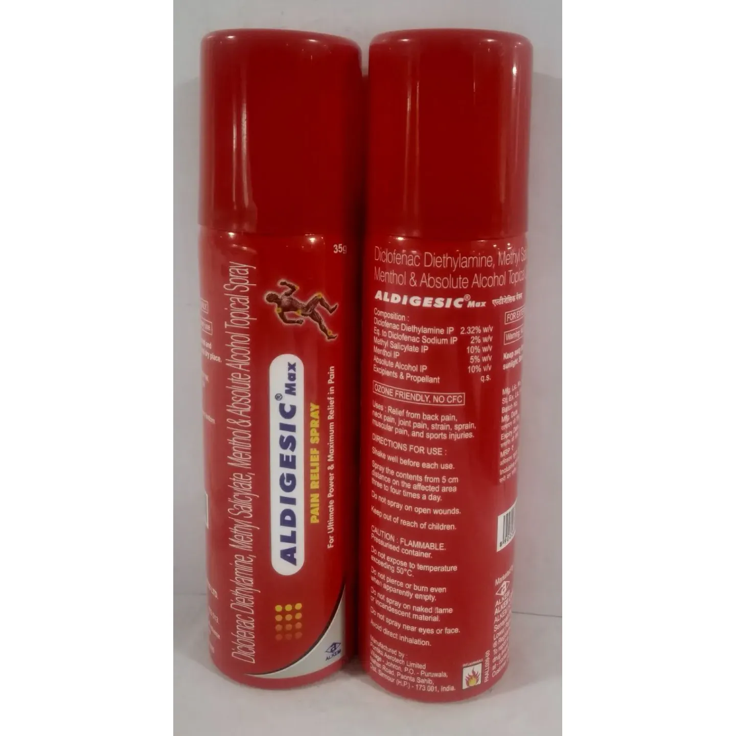 Aldigesic Max Spray 35gm product image