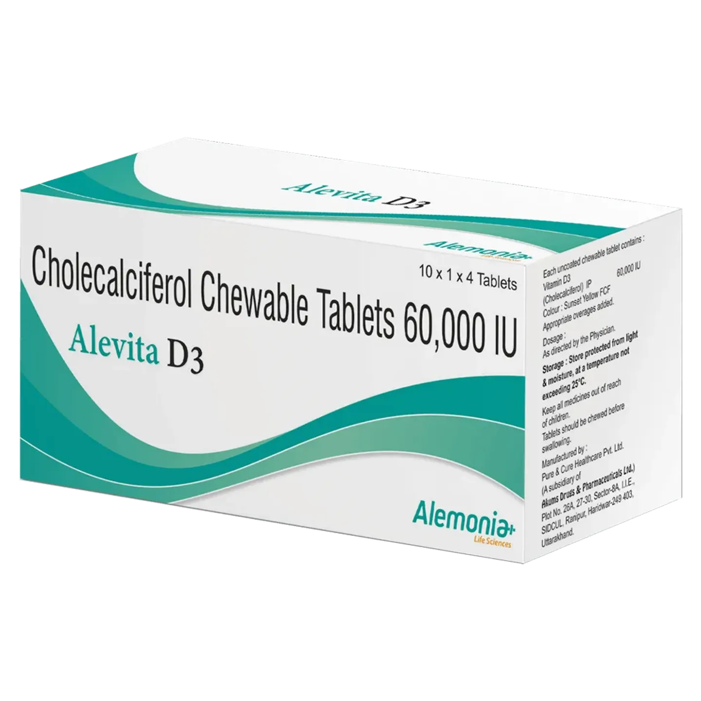 Alevita D3 Tablet product image