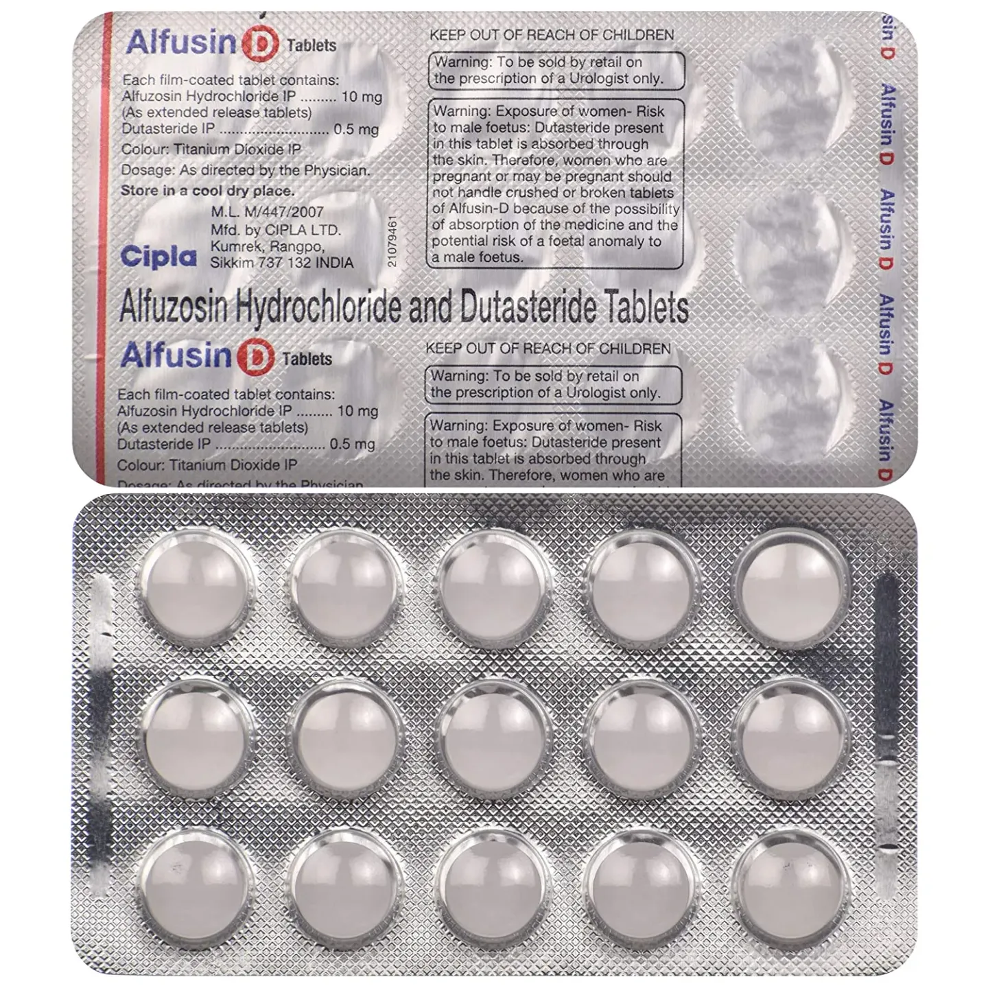 Alfusin D Tablet product image