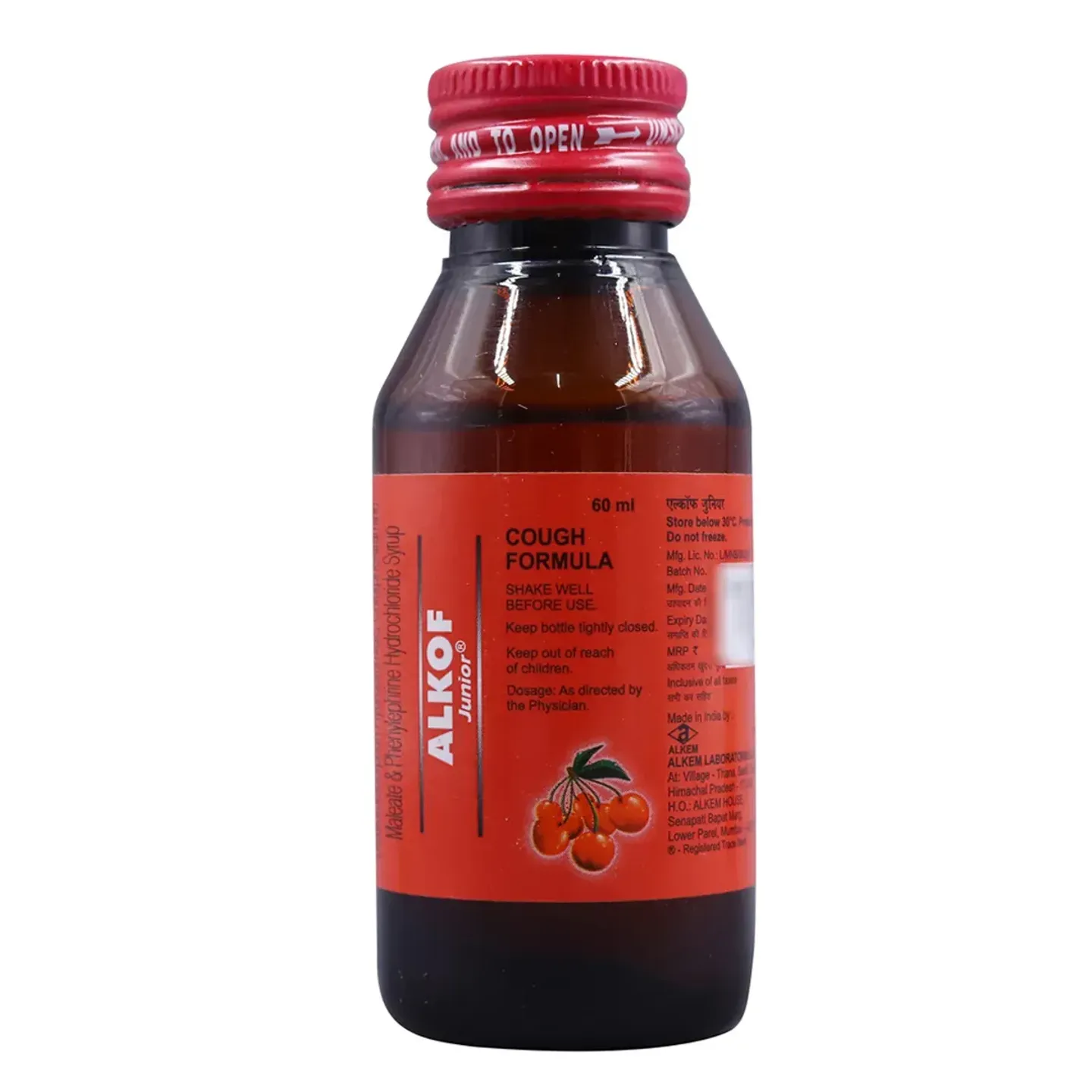 Alkof Junior Syrup 60ml product image