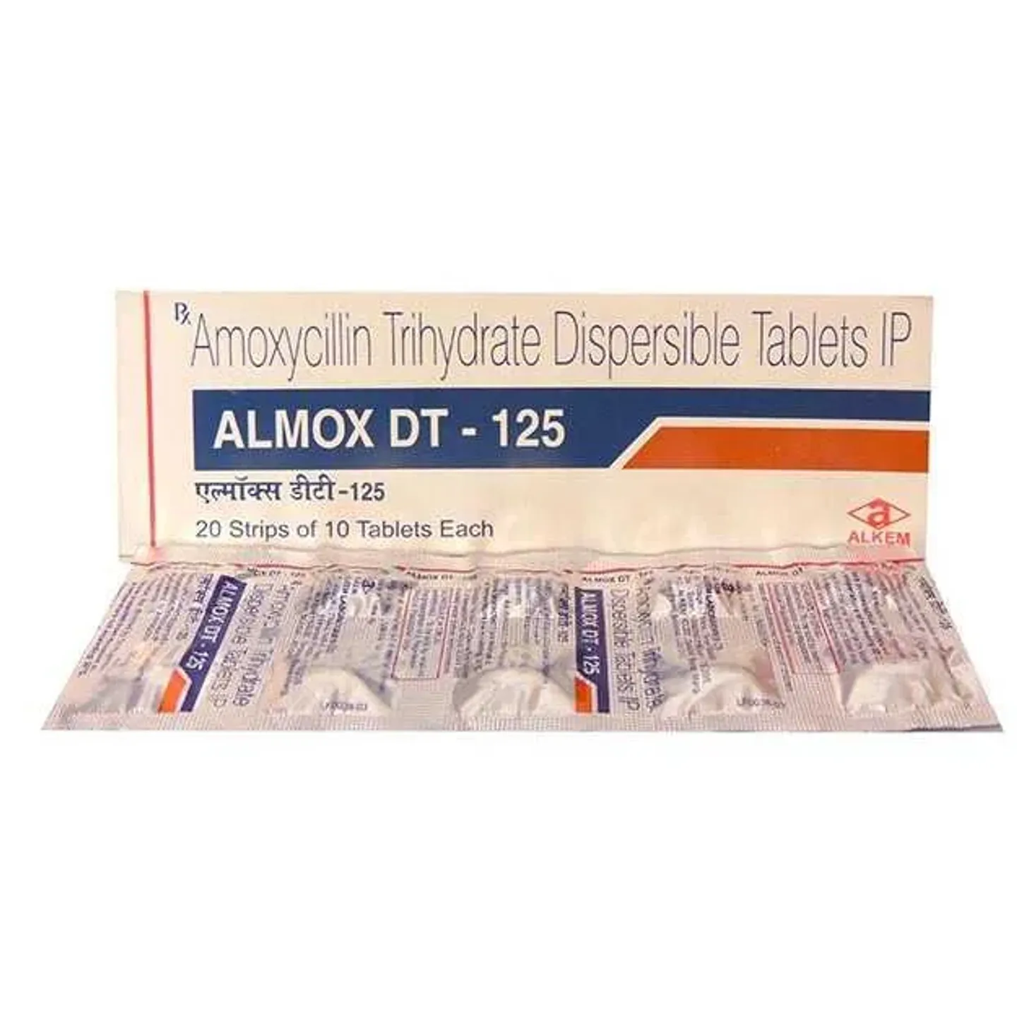 Almox 125 Dt Tablet product image