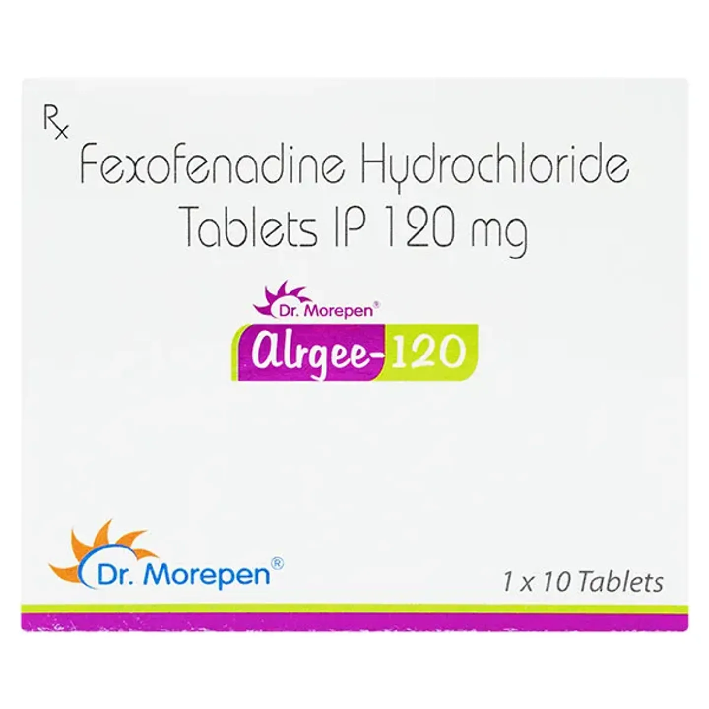 Alrgee 120 Tablet product image