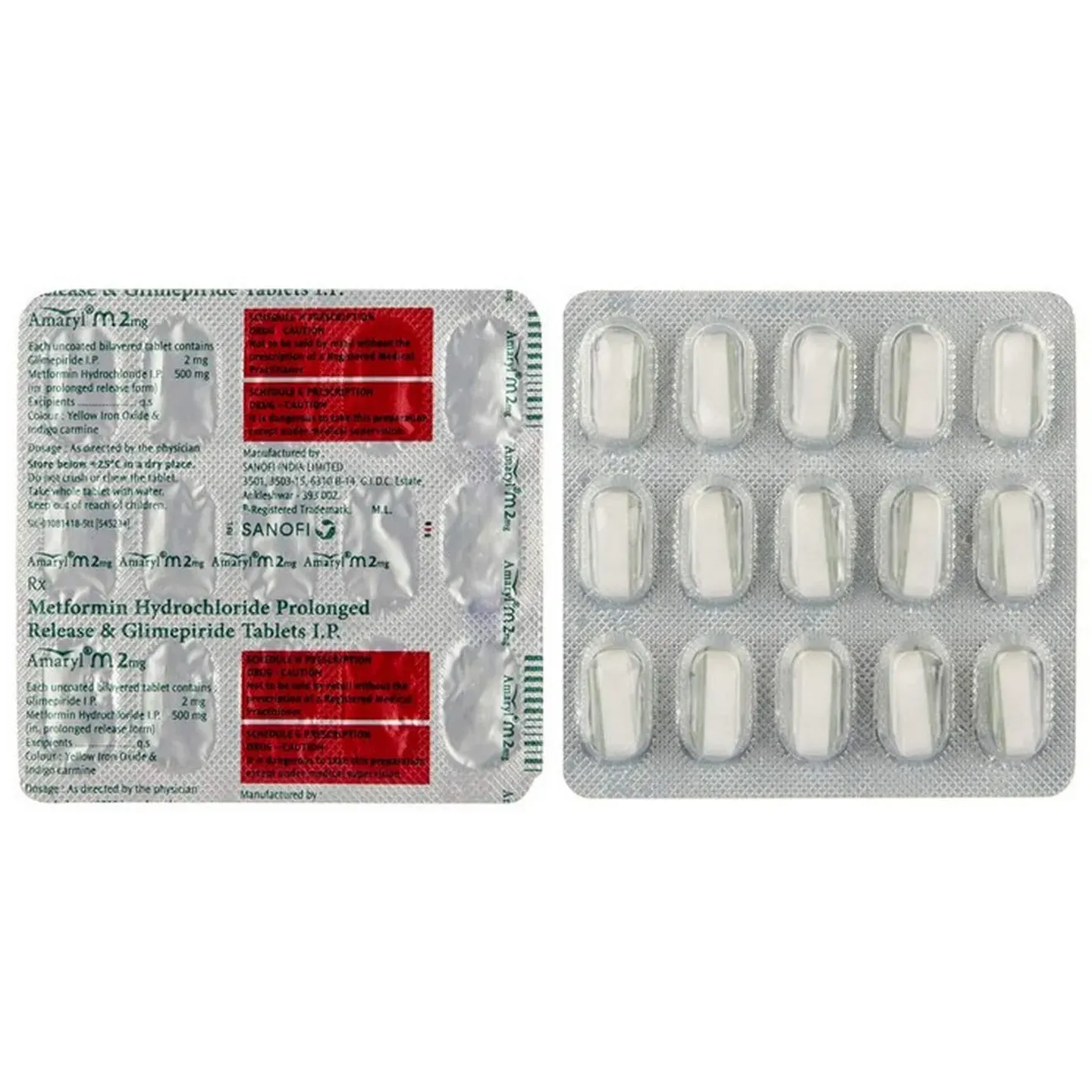 Amaryl M2 Tablet product image