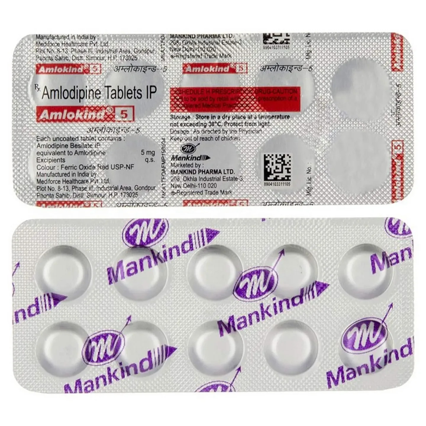Amlokind 5 Tablet product image