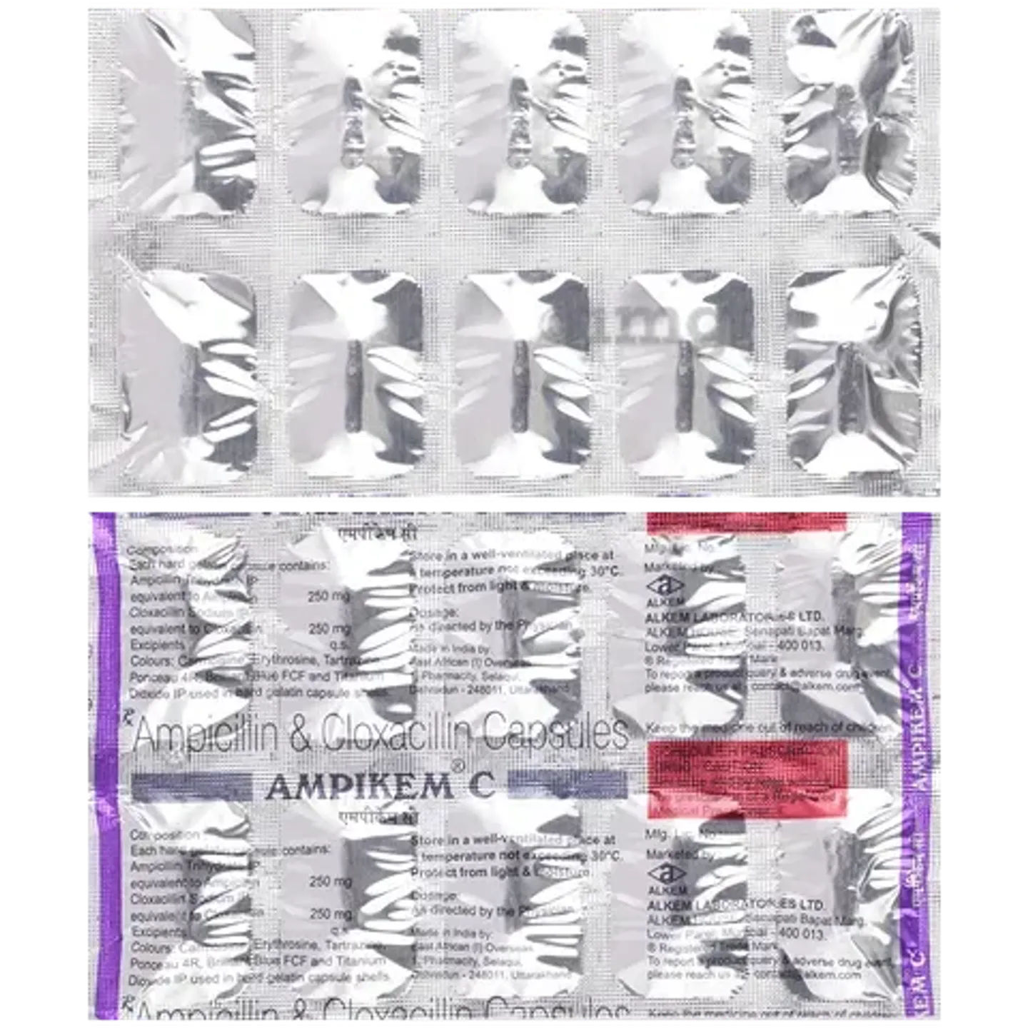 Ampikem C 250mg/250mg Capsule product image