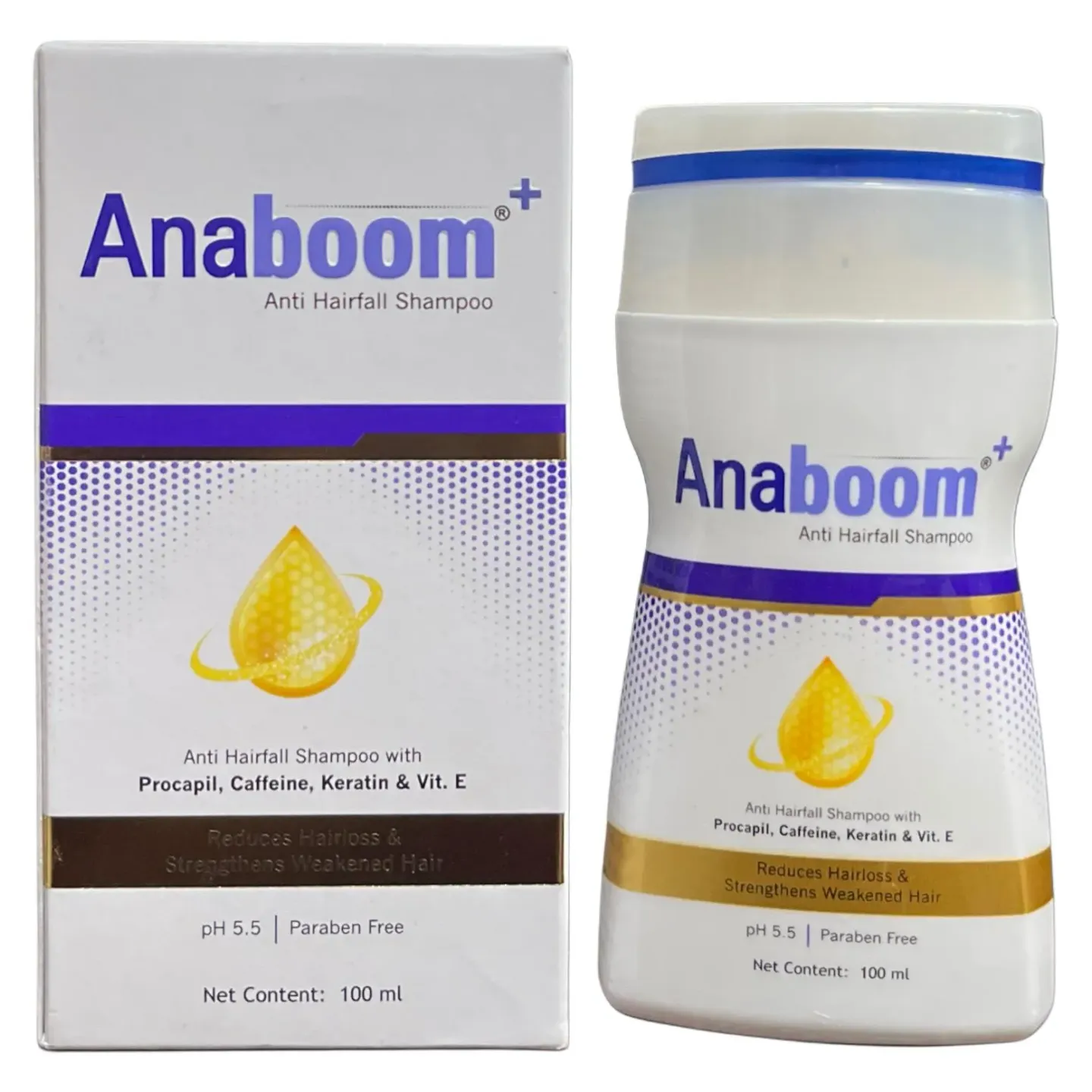 Anaboom Anti Hair Fall Shampoo 100ml product image