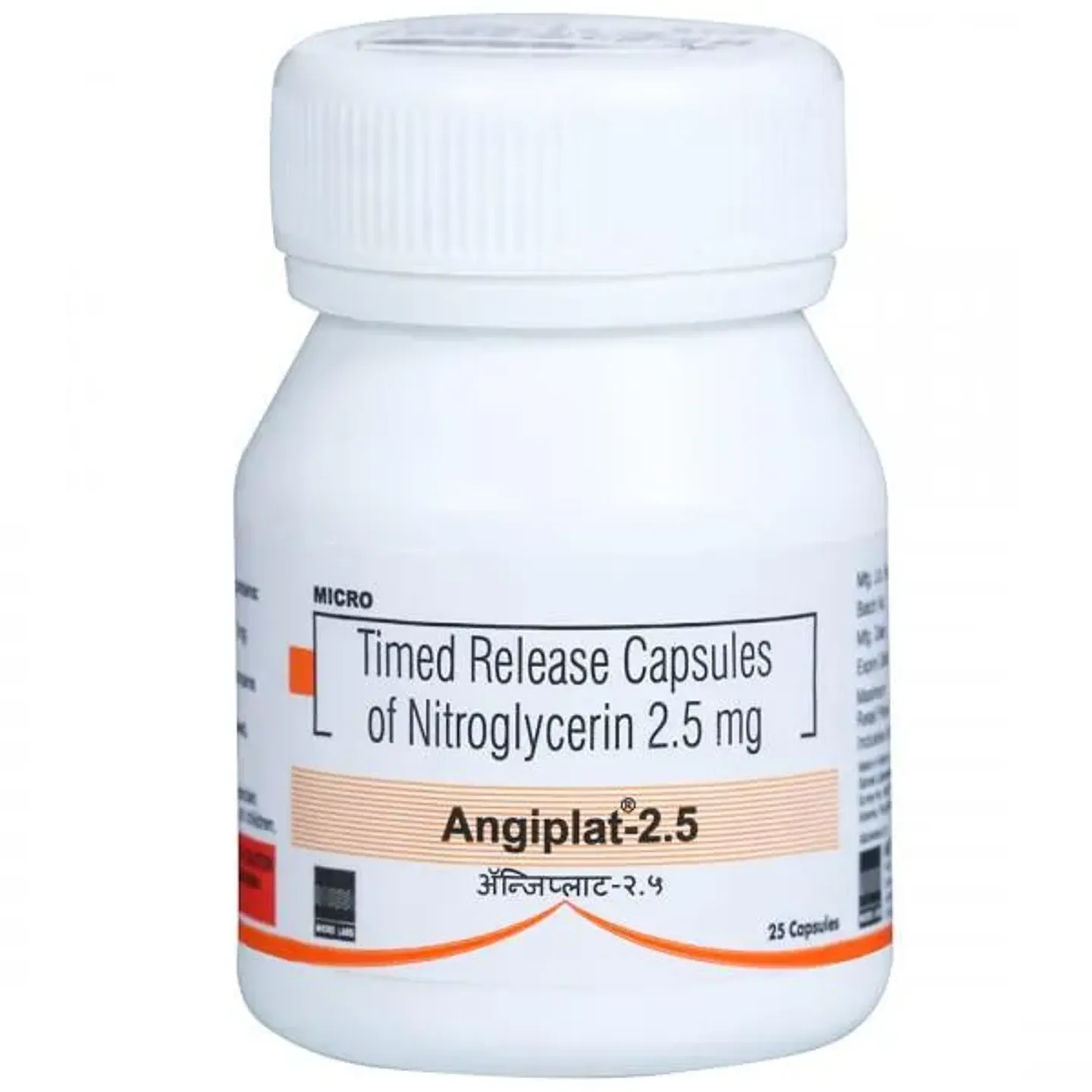 Angiplat 2.5 Capsule product image