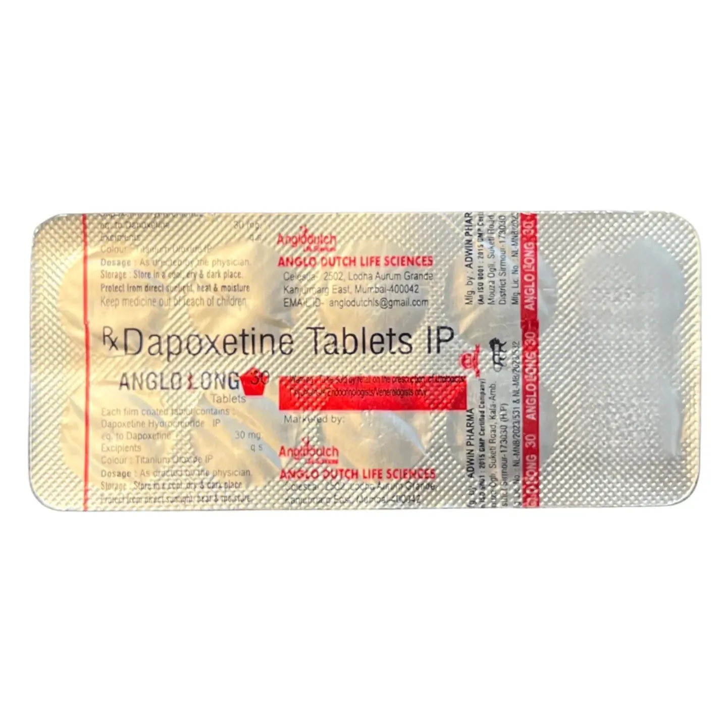 Anglo Long 30 Tablet product image