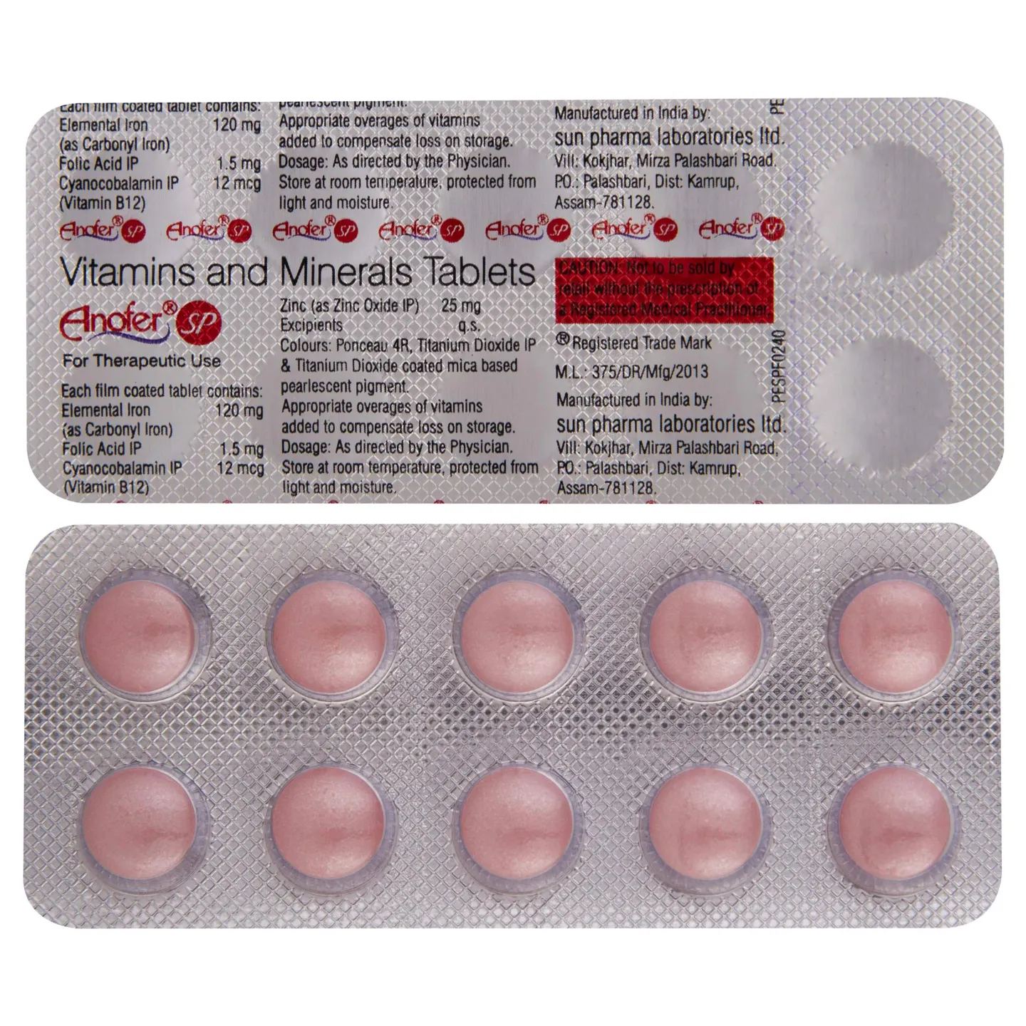 Anofer Sp Tablet product image