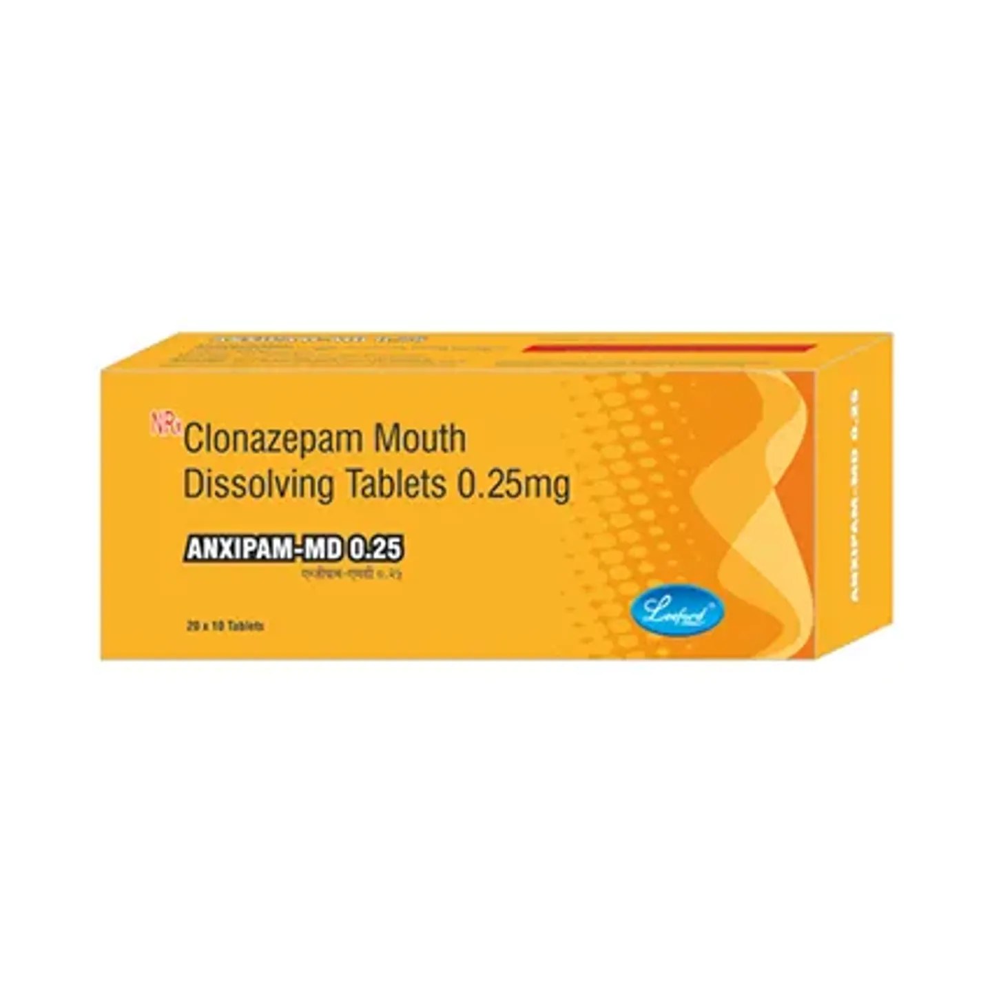 Anxipam Md 0.25 Tablet product image