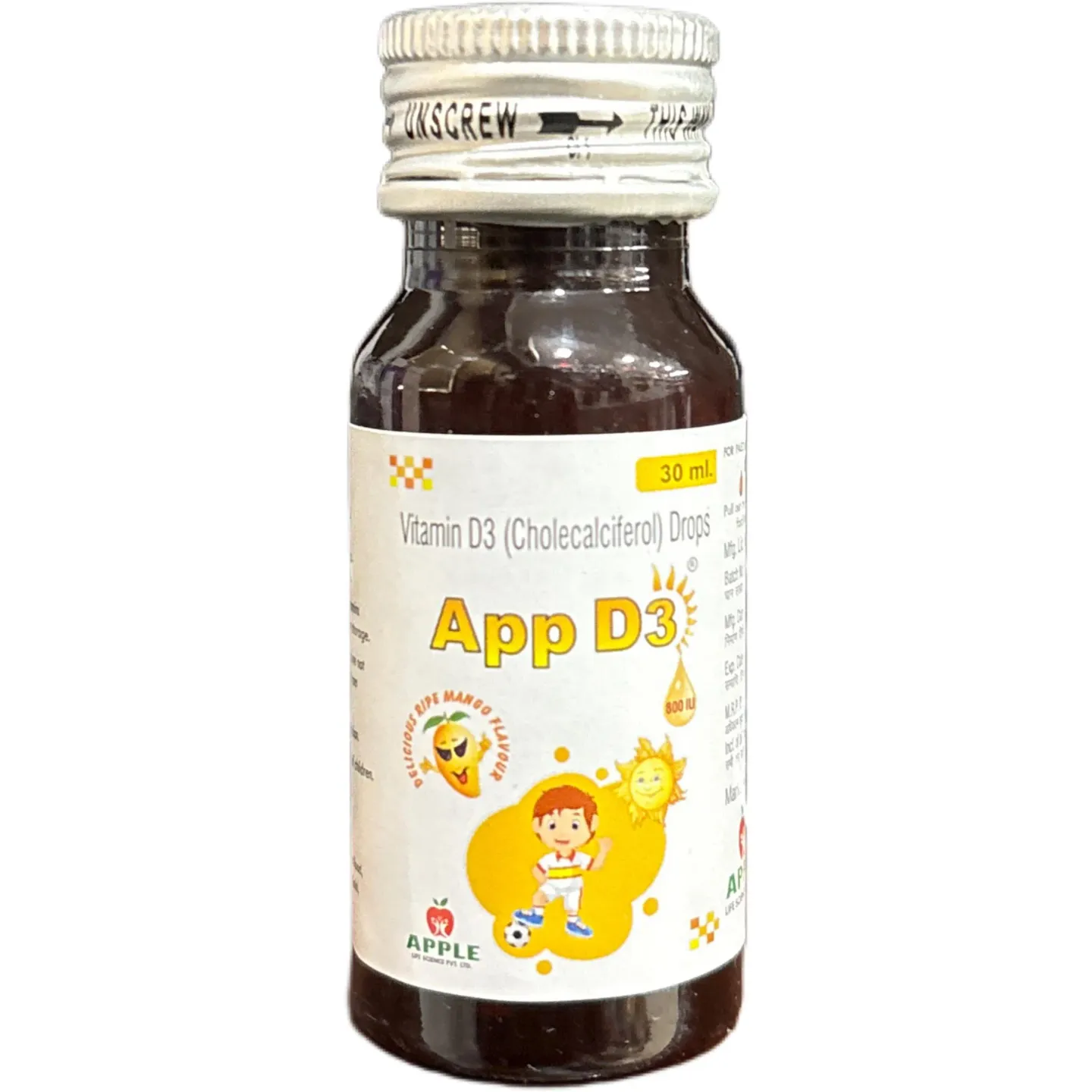 App D3 Drop 30ml product image