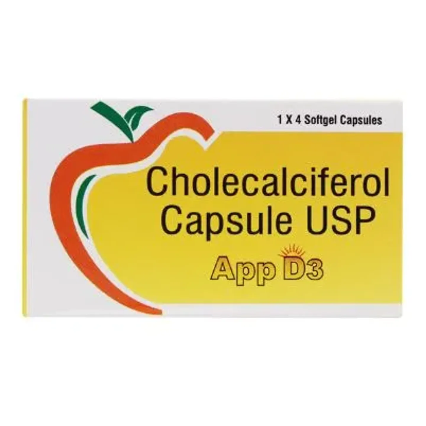 App D3 Softgel Capsule product image