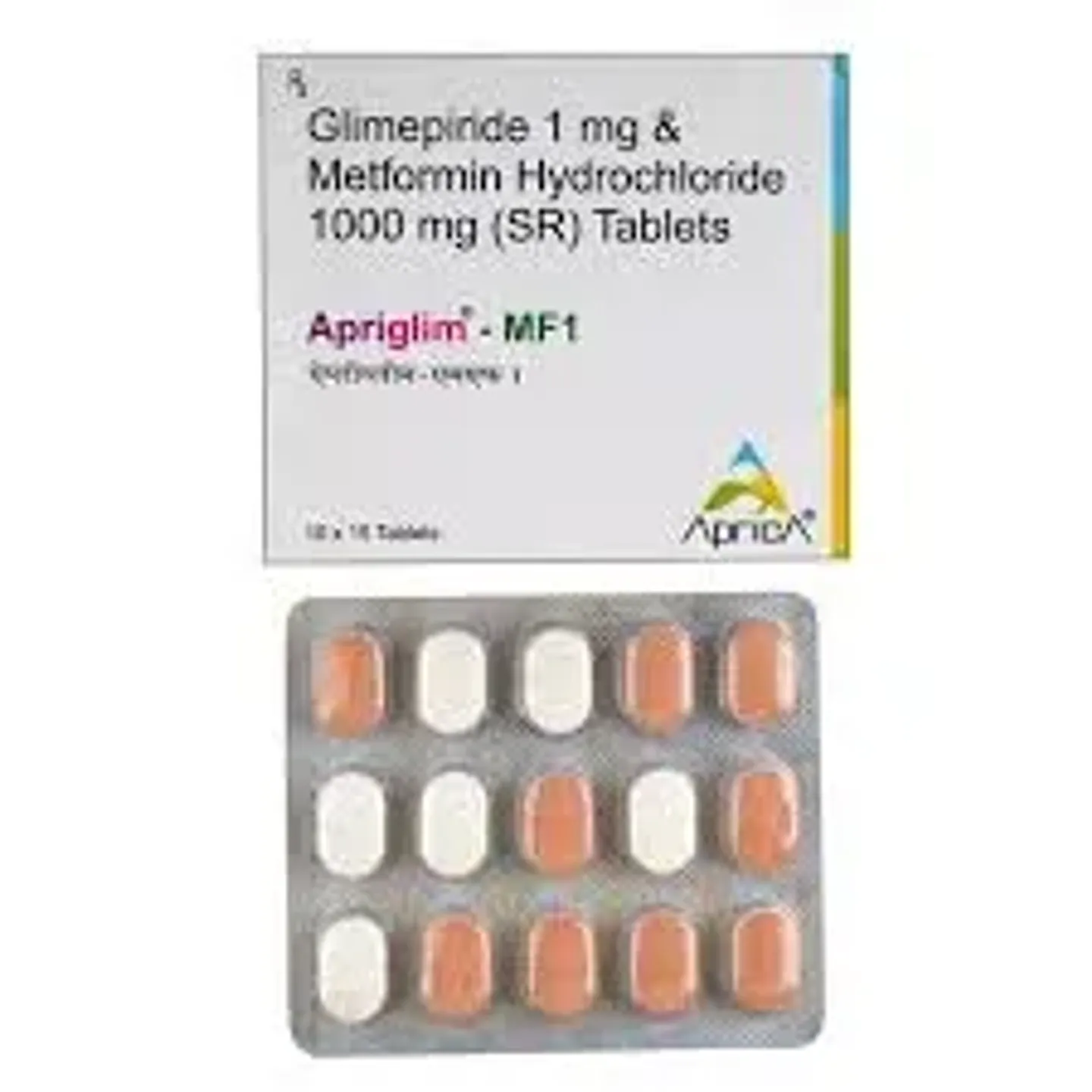 Apriglim Mf 1 Tablets product image