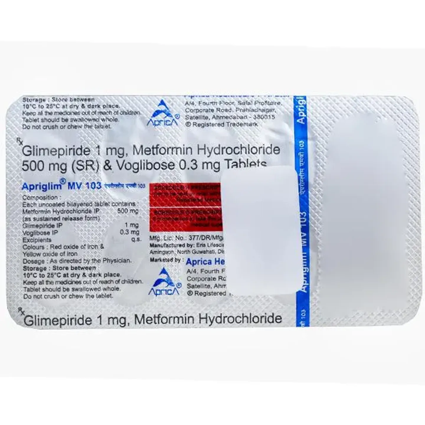 Apriglim Mv 103 Tablet product image