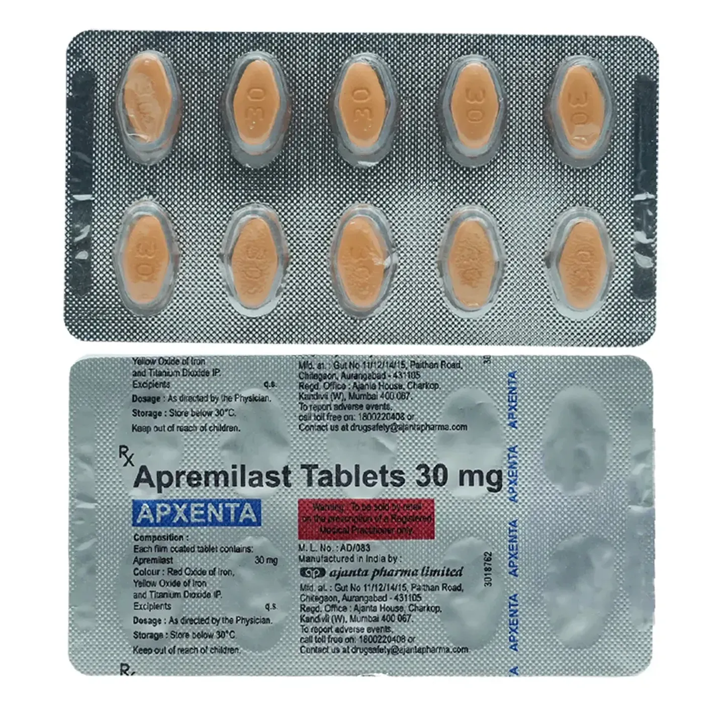 Apxenta 30 Tablet product image