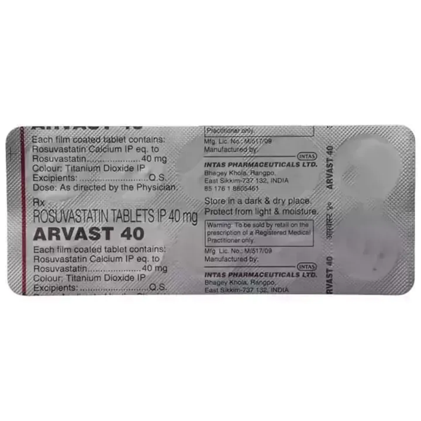 Arvast 40 Tablet product image