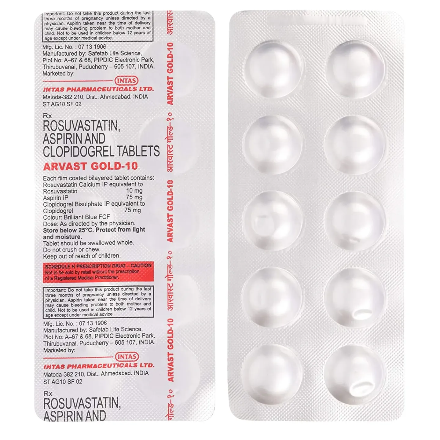 Arvast Gold 10 Tablet product image