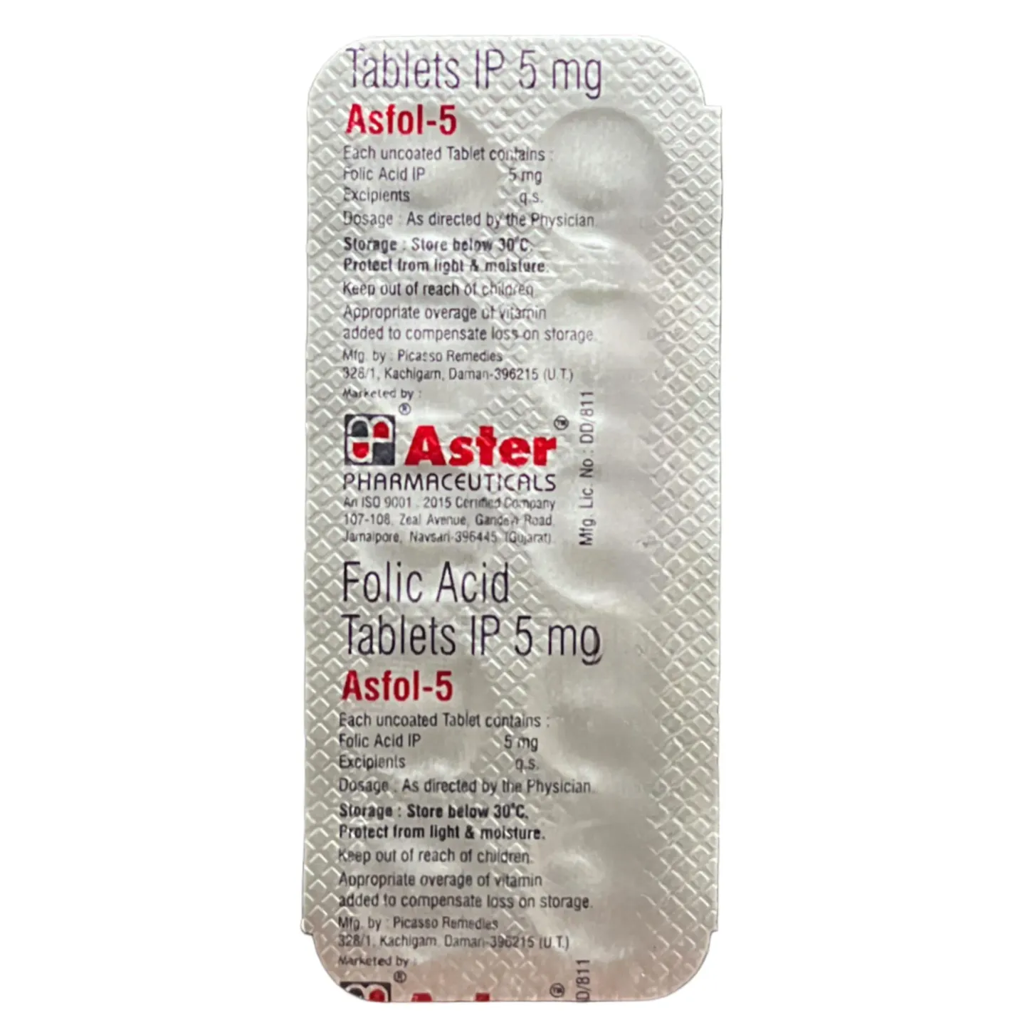 Asfol 5 Tab product image