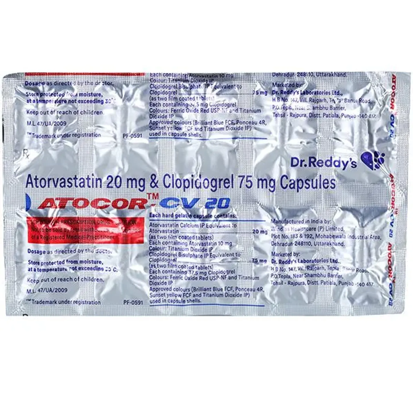Atocor Cv 20 Capsule product image