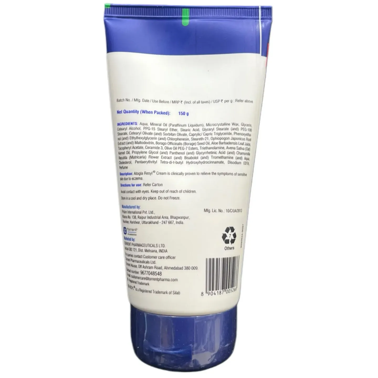 Atogla Resyl Cream 150gm product image