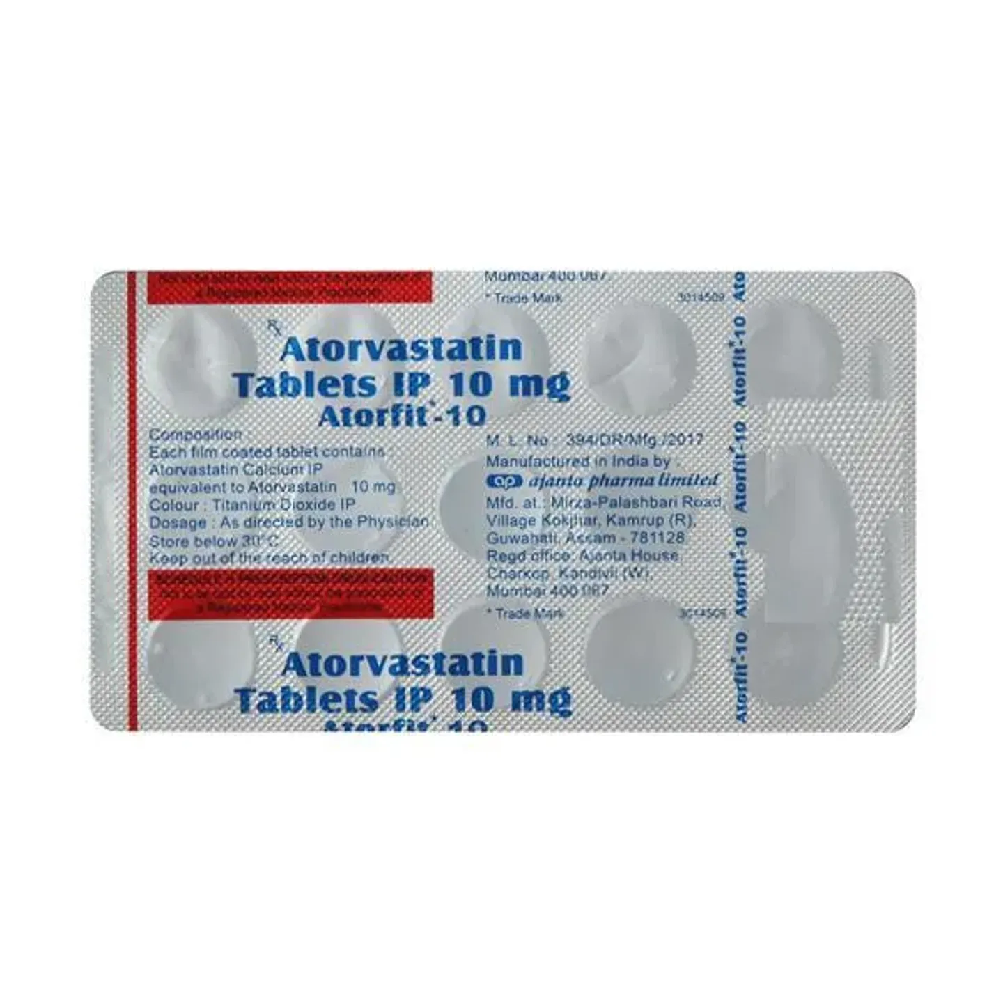 Atorfit 10 Tablet product image