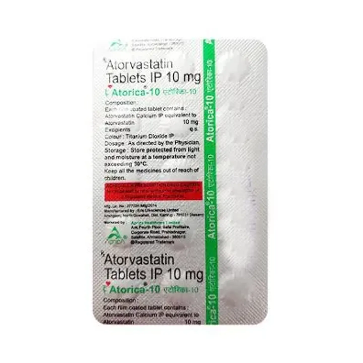 Atorica 10 Tablet product image