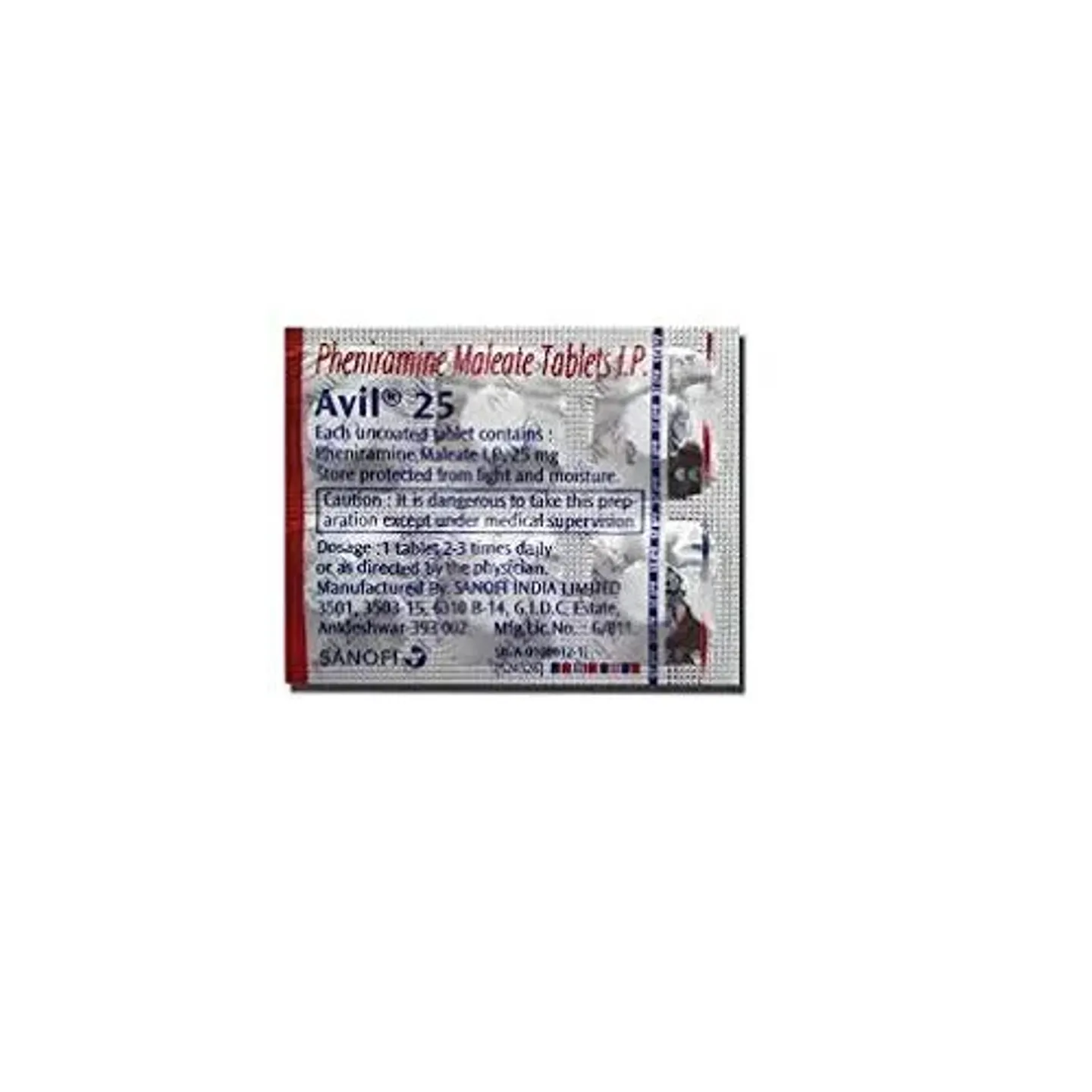 Avil 25 Tablet product image