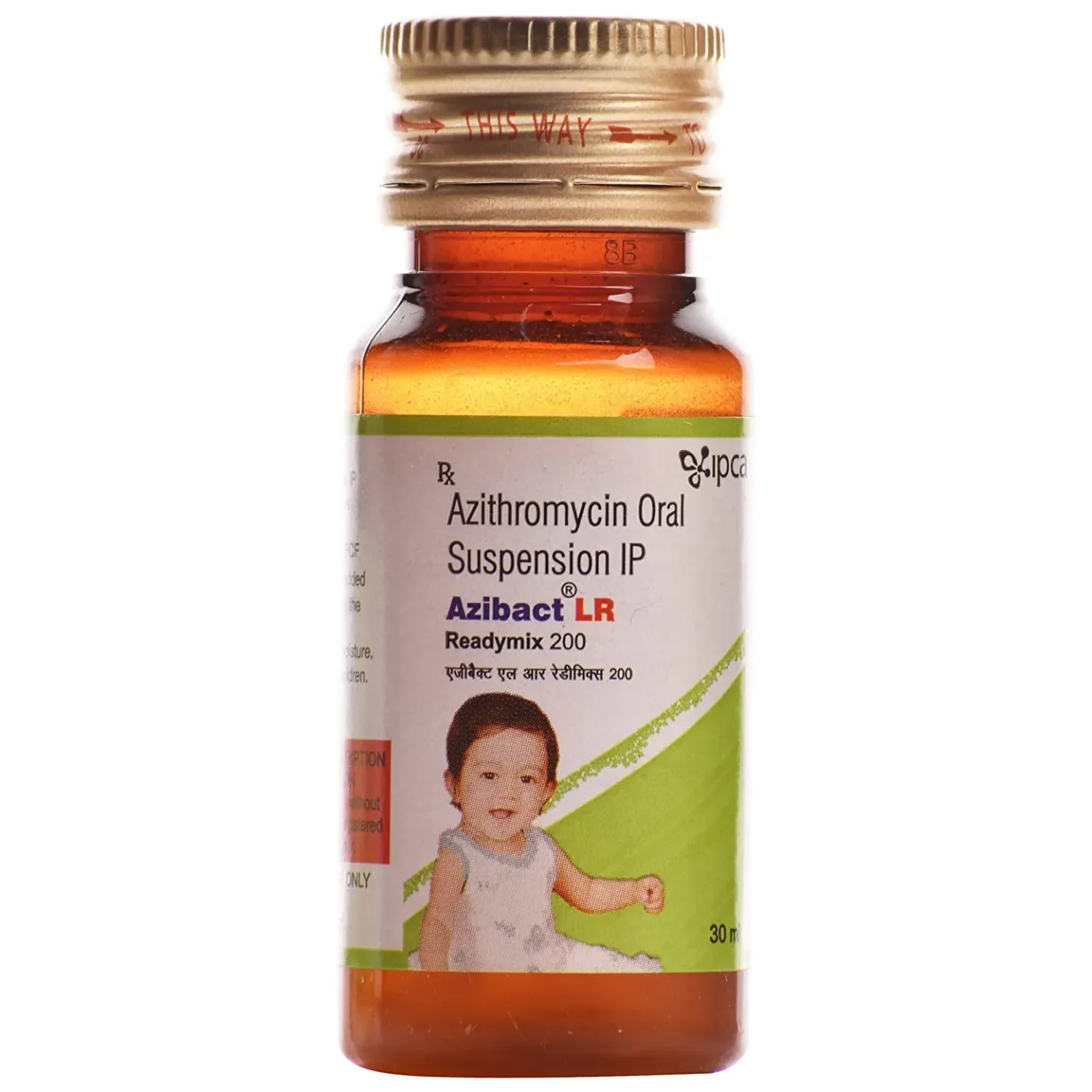 Azibact Lr 200 Readymix Syrup 30ml product image