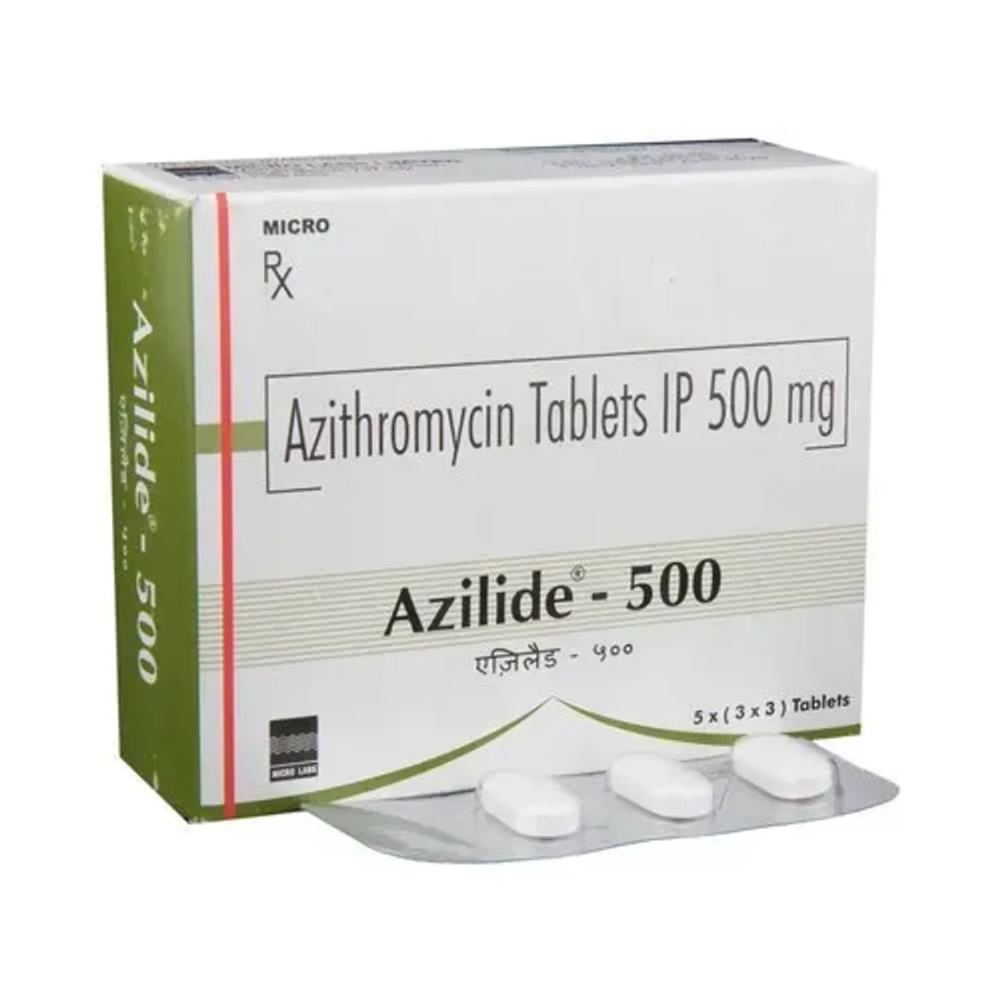 Azilide 500 Tablet product image