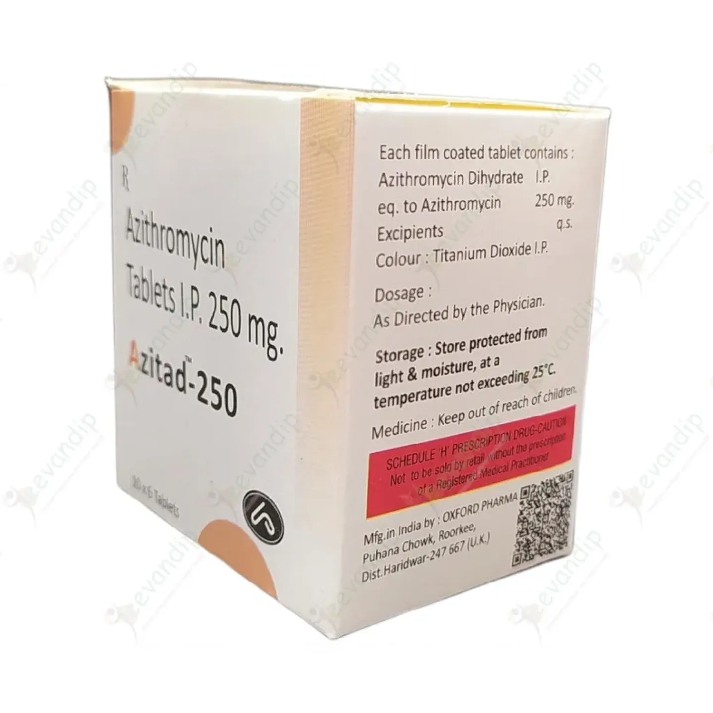 Azitad 250mg Tablet product image