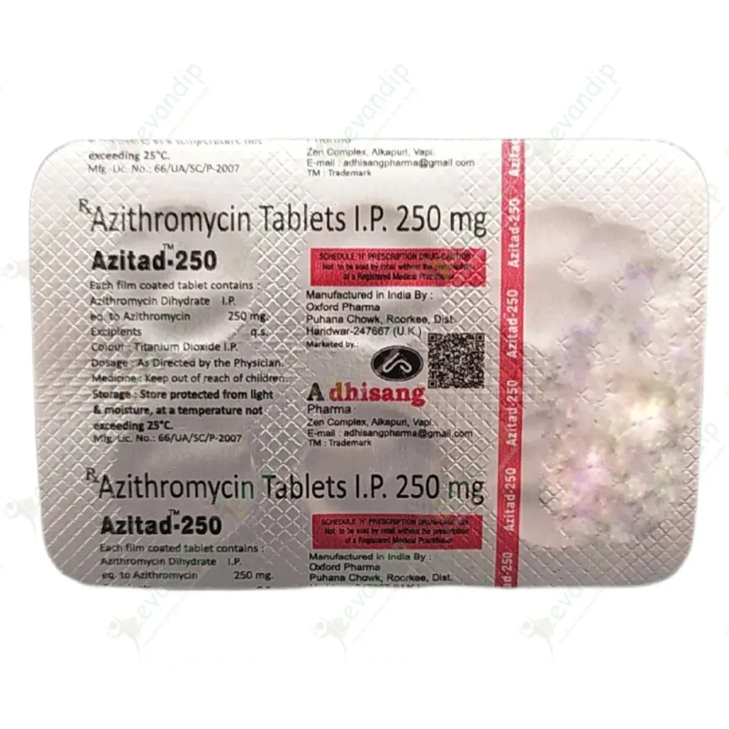 Azitad 250mg Tablet product image
