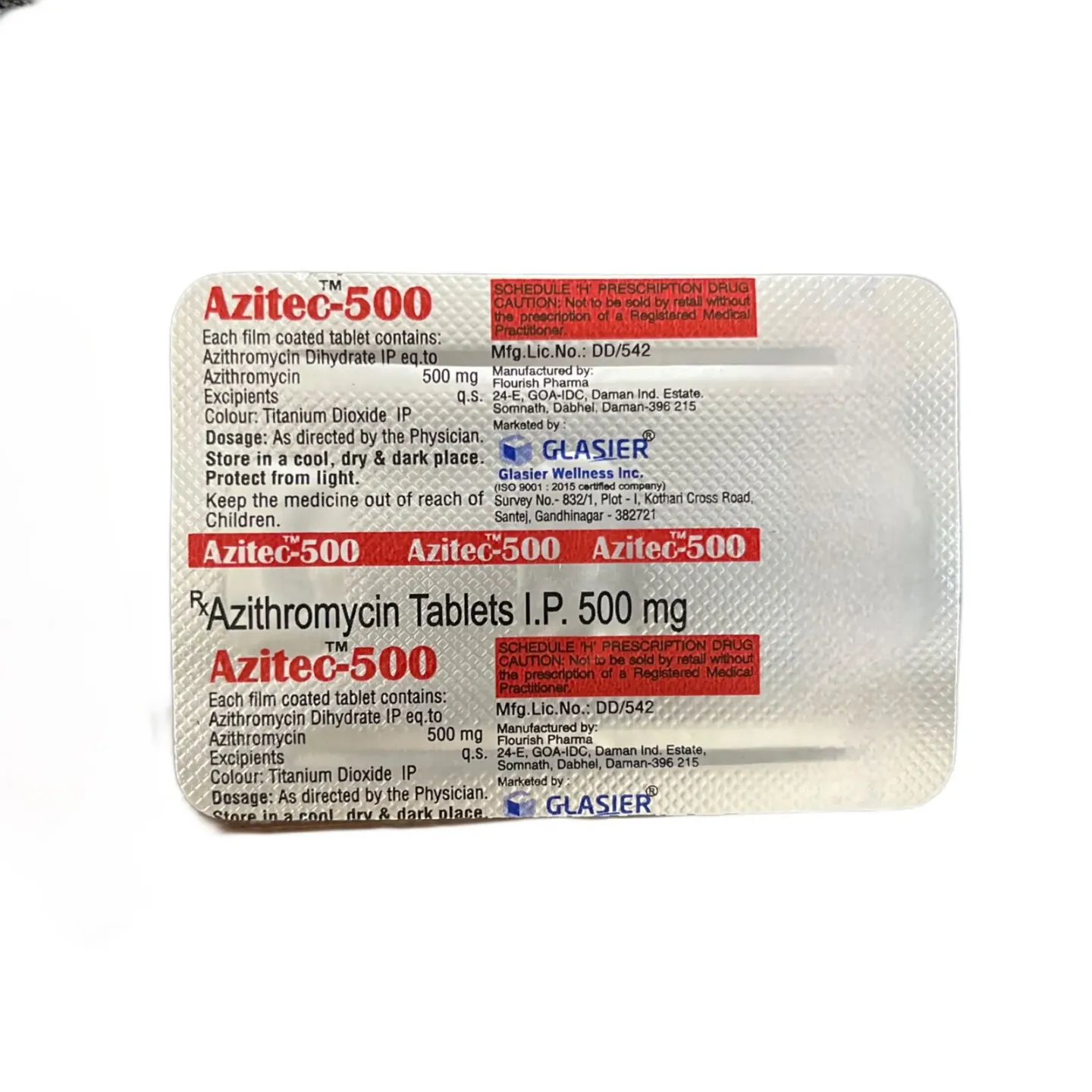 Azitec 500 Tablet product image
