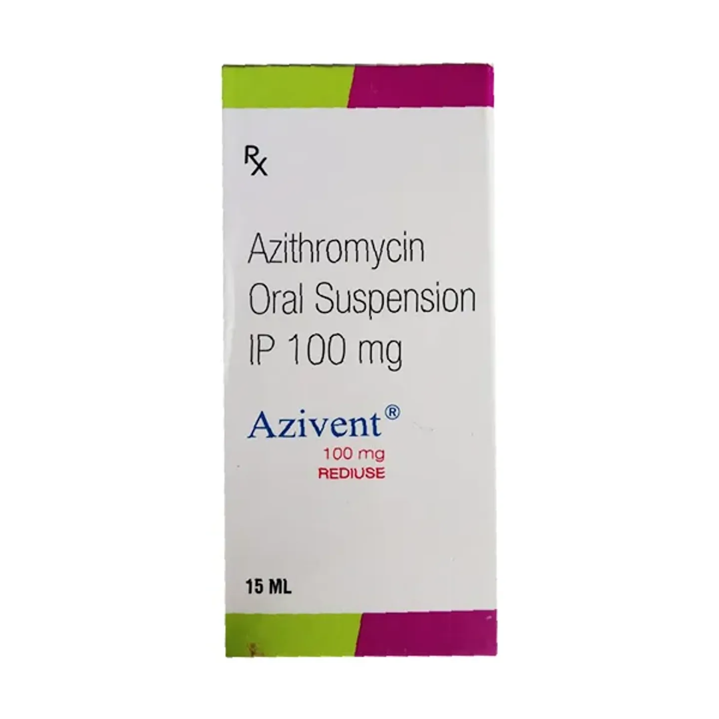 Azivent 100 Mg Suspension product image