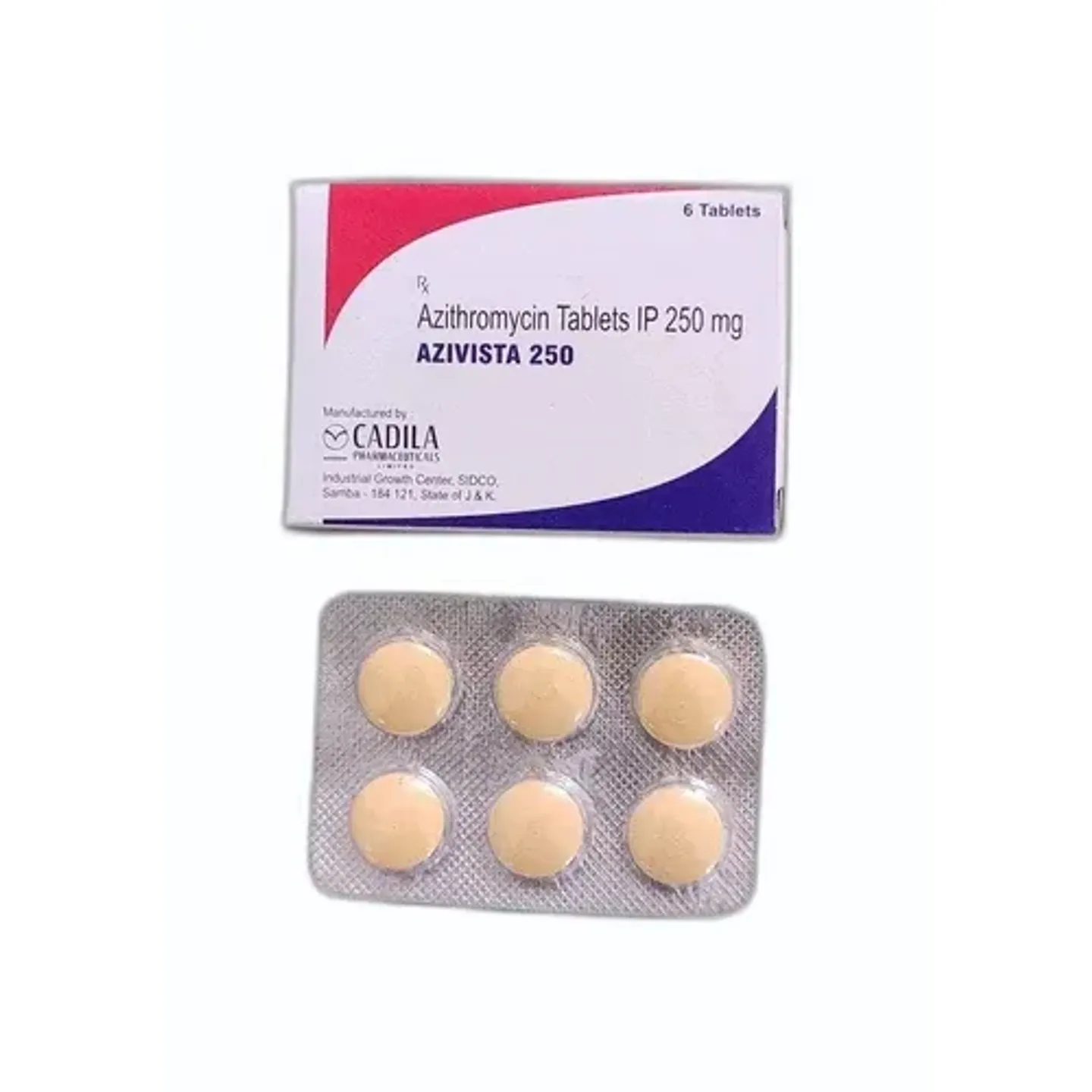 Azivista 250mg Tablet product image