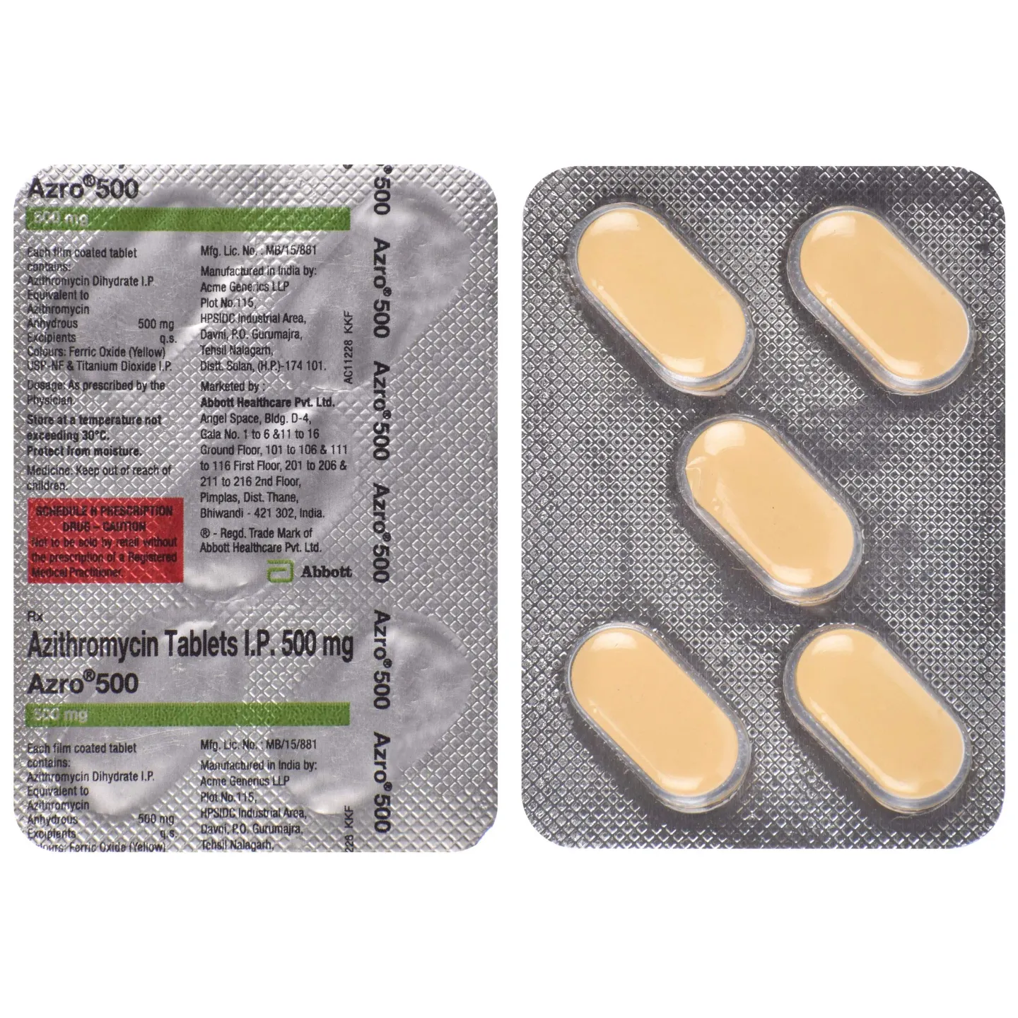 Azro 500 Tablet product image