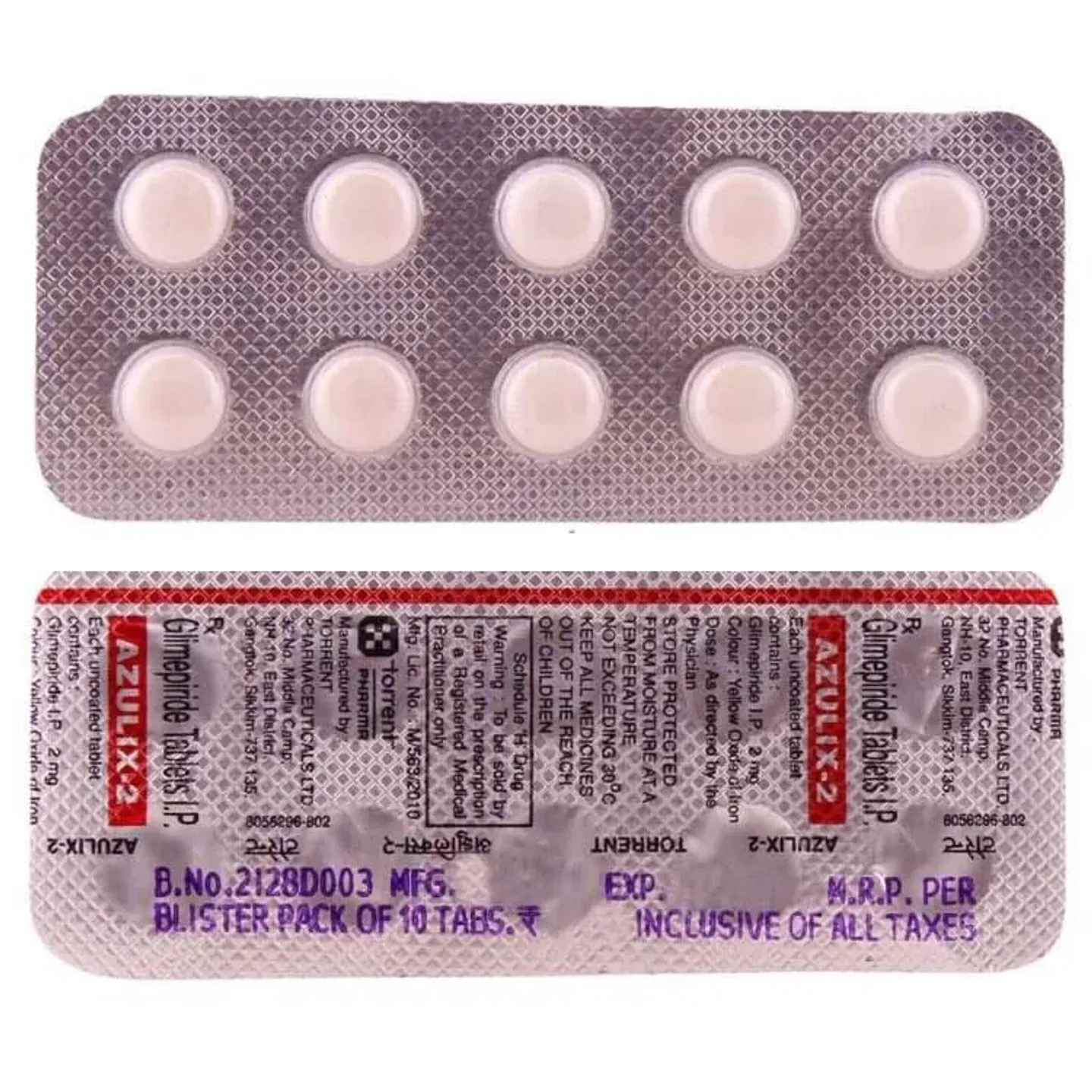 Azulix 2 Tablet product image