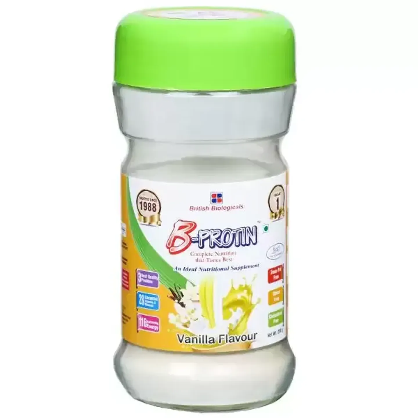 B Protin Powder Vanilla Flavour 200gm product image