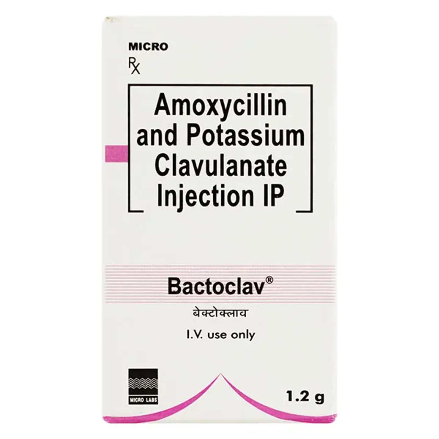 Bactoclav 1.2gm Injection product image