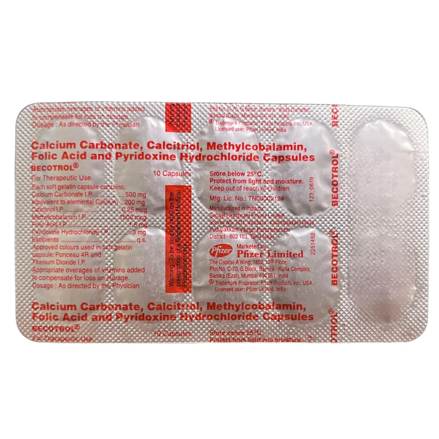 Becotrol Capsule product image