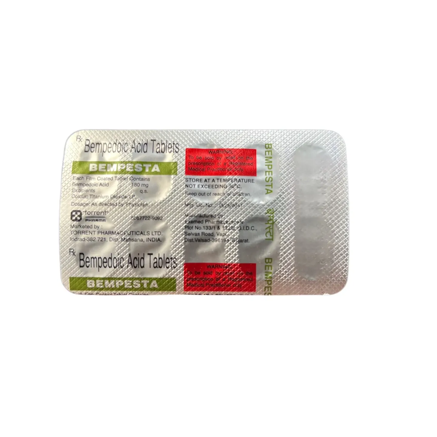 Bempesta 180 Tablet product image