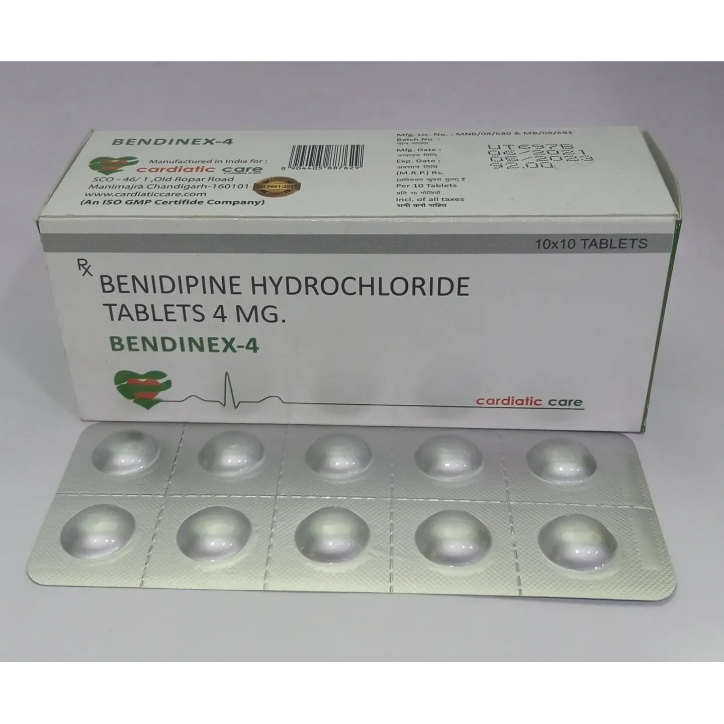 Bendinex 4mg Tablet product image