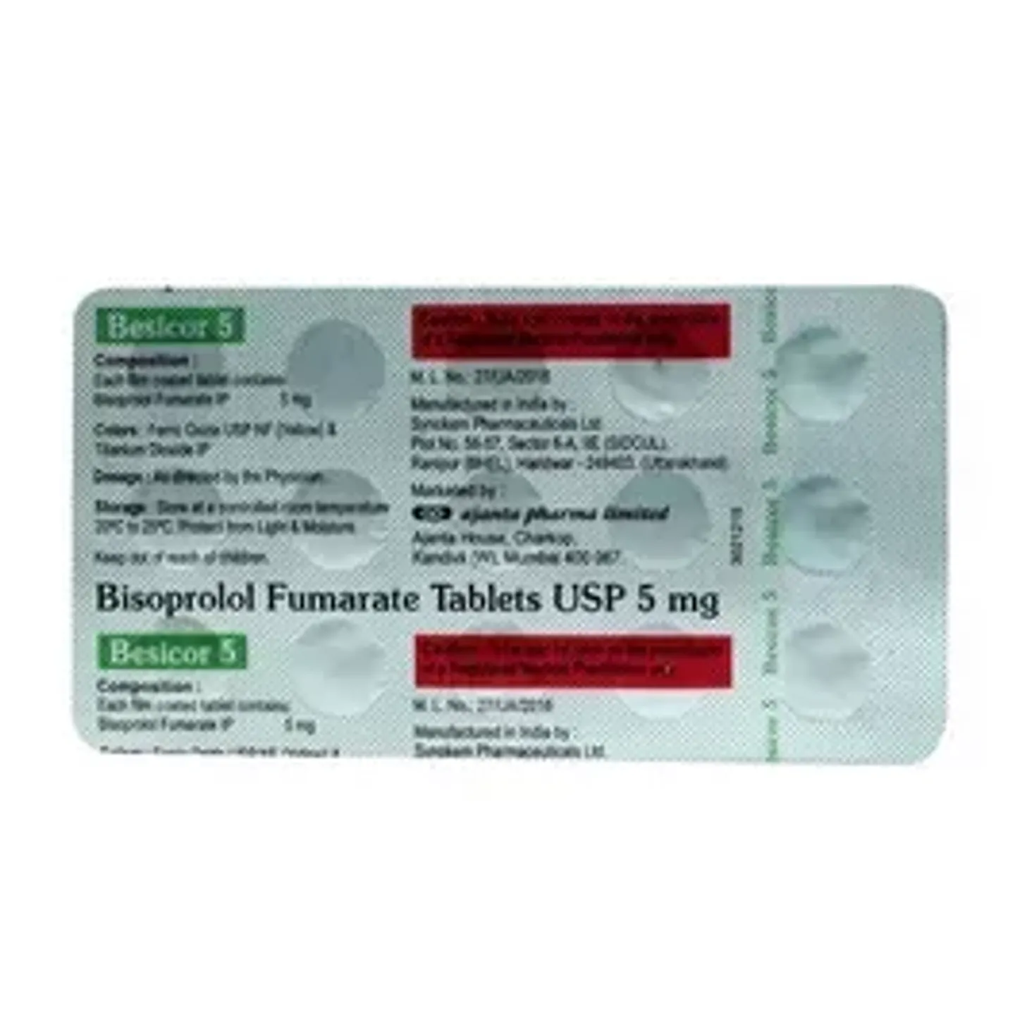 Besicor 5 Tablet product image