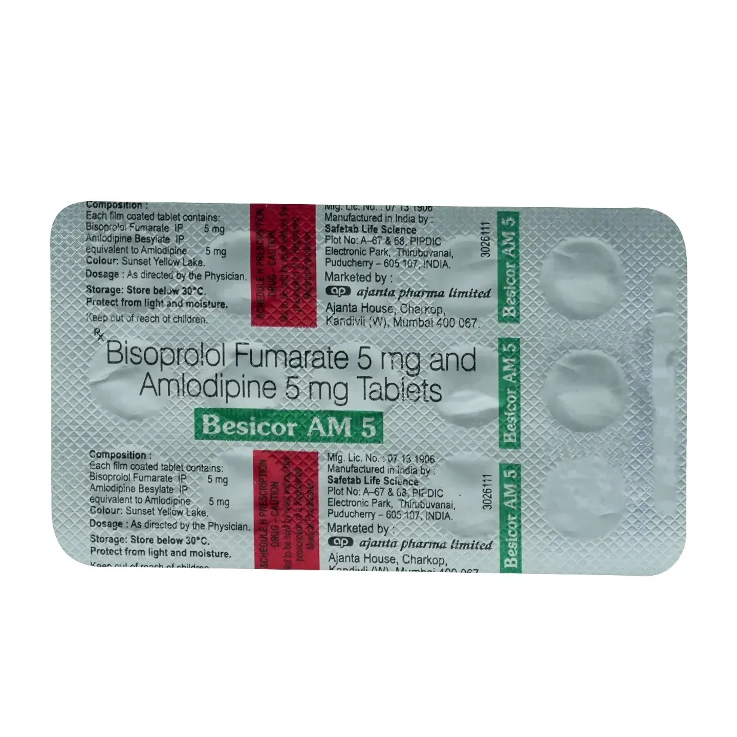 Besicor Am 5/5 Tablet product image