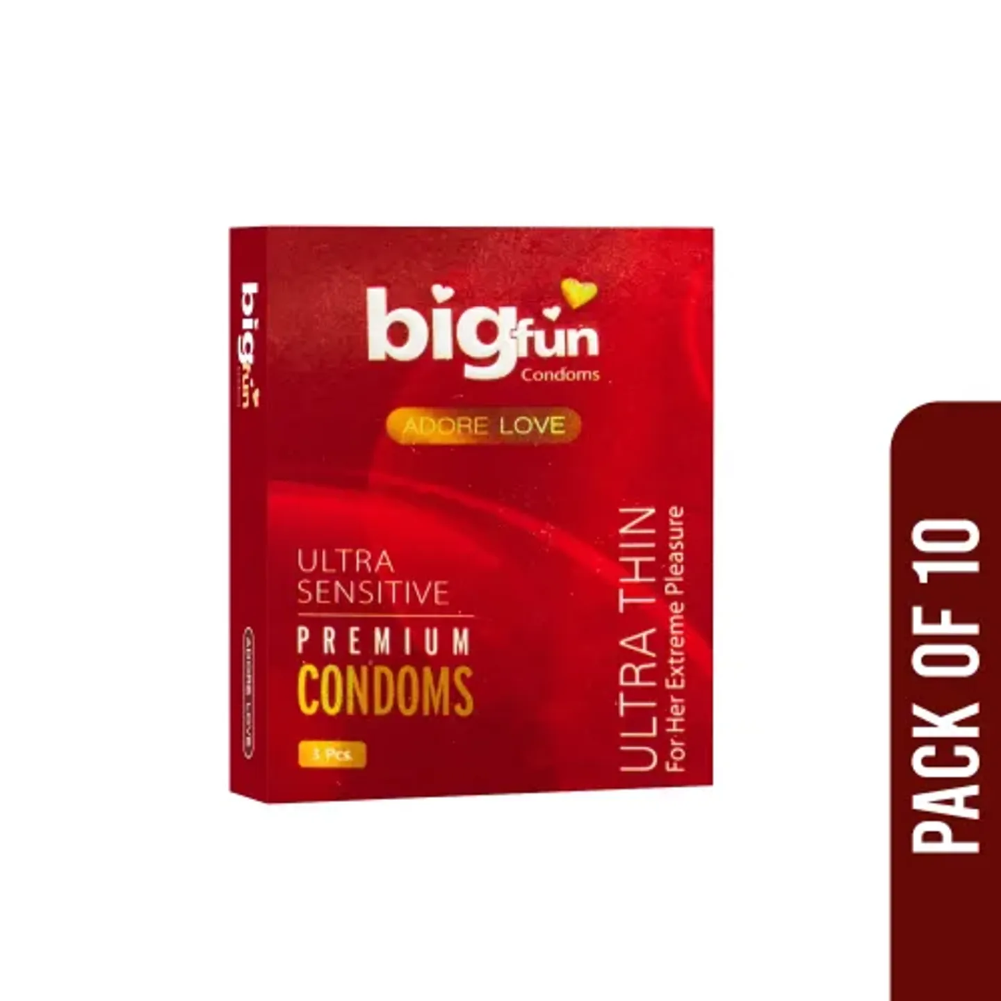 Bigfun Ultra Thin Ultra Sensitive Premium Condoms product image