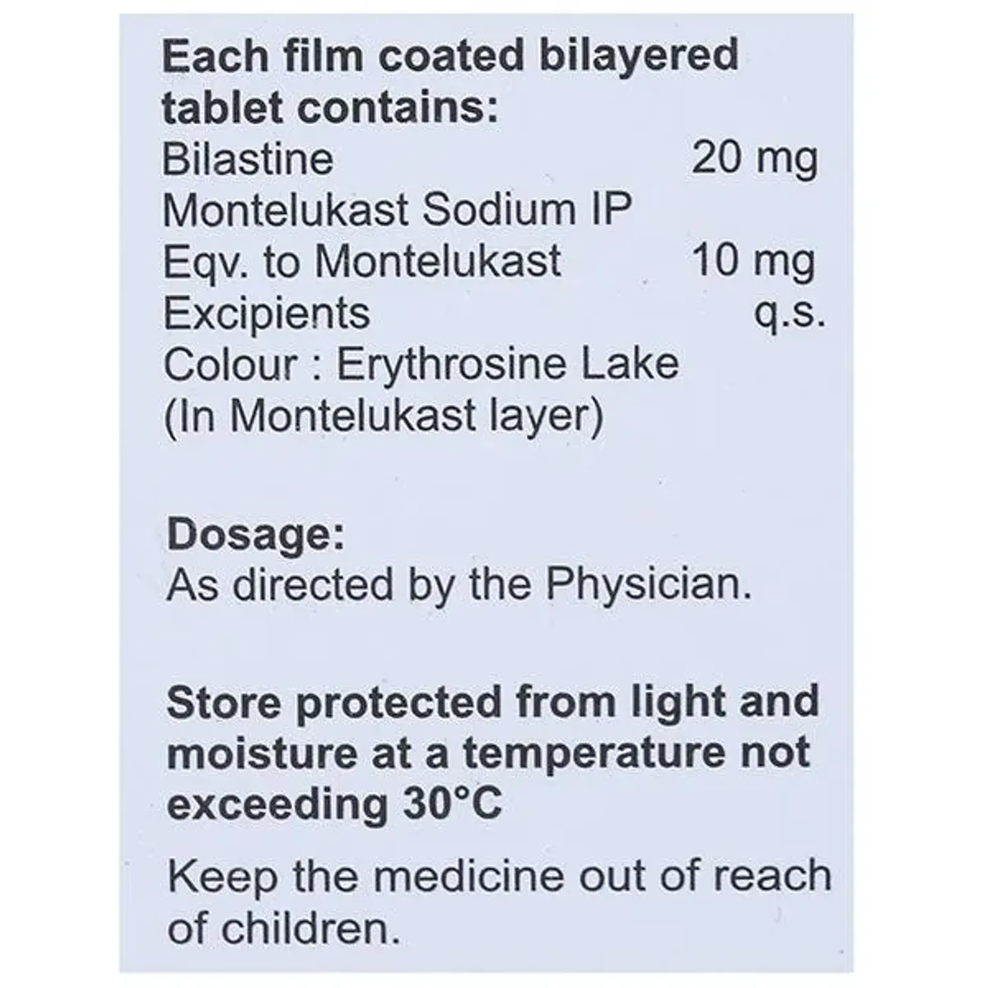 Bilambic M Tablet product image