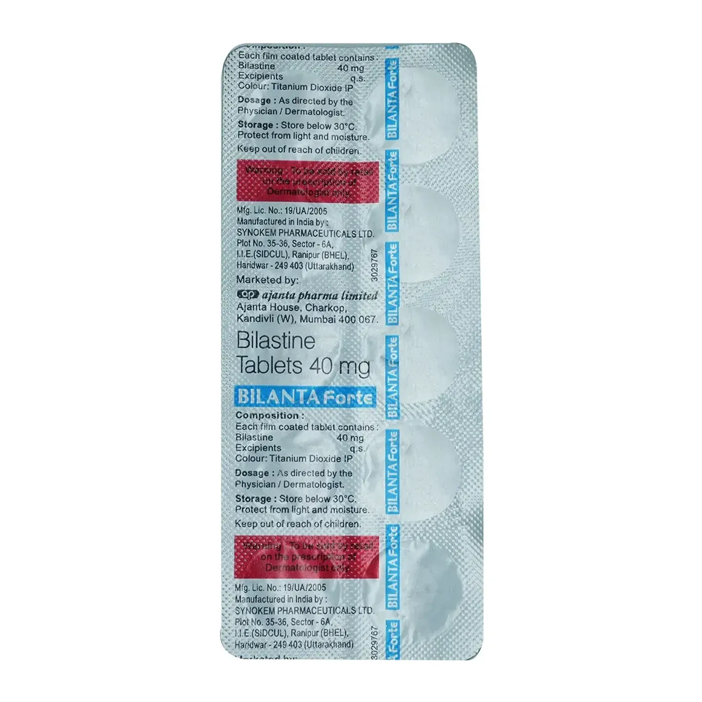 Bilanta Forte Tablet product image