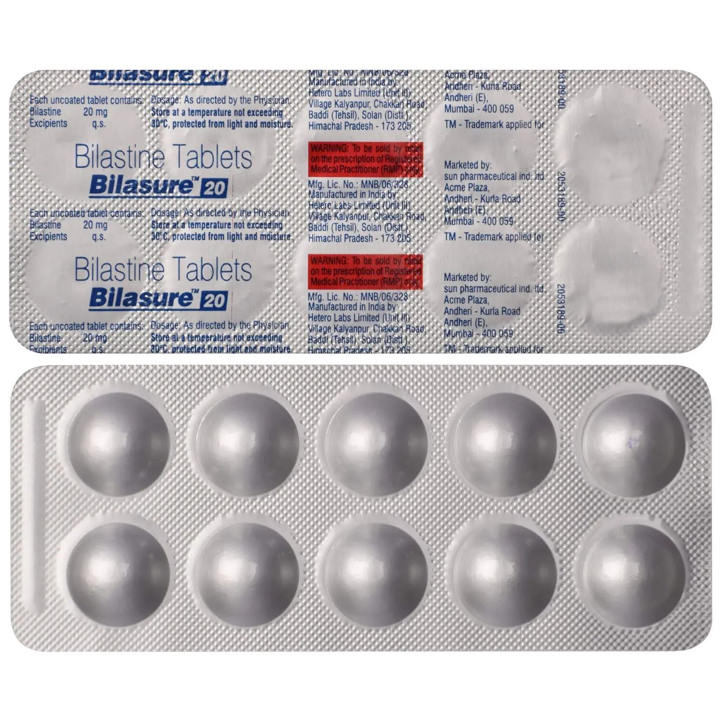 Bilasure 20 Tablet product image