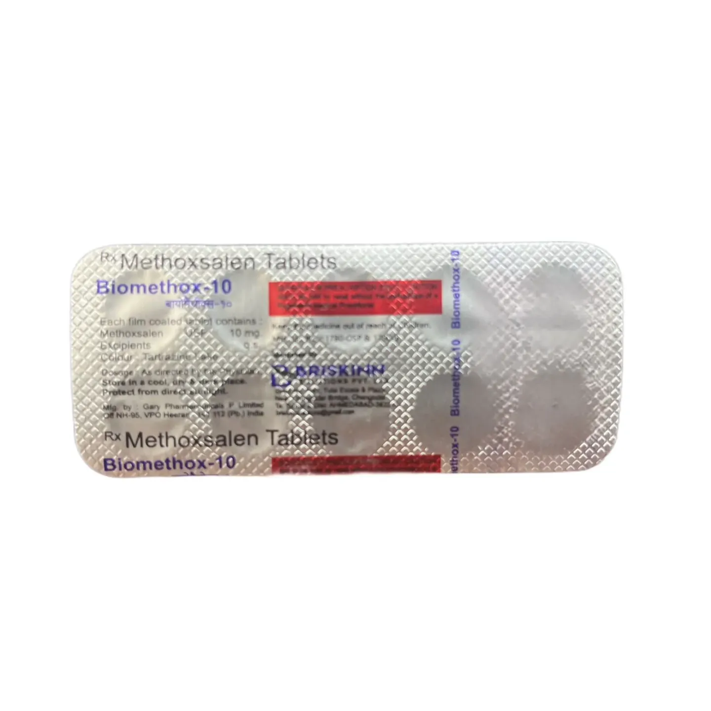 Biomethox 10 Tablet product image