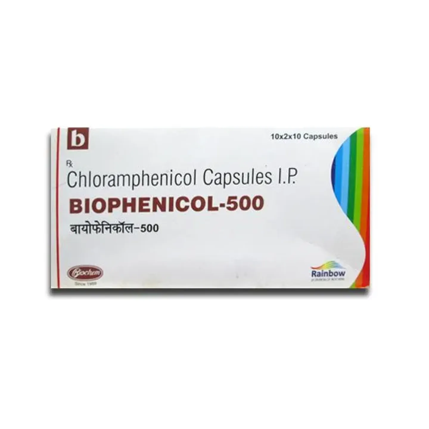 Biophenicol 500mg Capsule product image